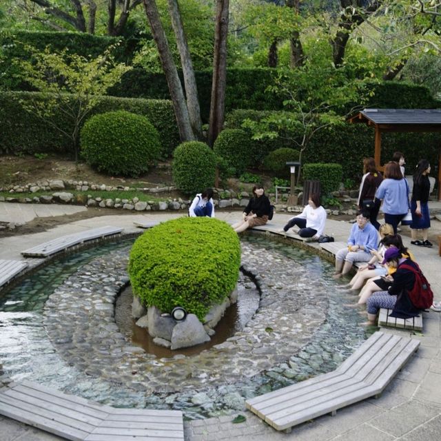 후쿠오카 벳푸의 온천 오니이시보즈 지코쿠