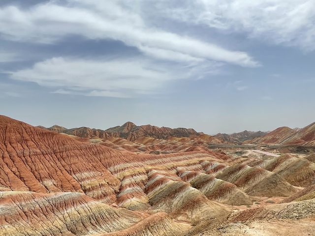 Welcome to Colorful Danxia in Zhangye 🌈