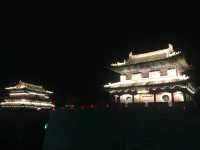 Datong's Ancient City Wall At Night!