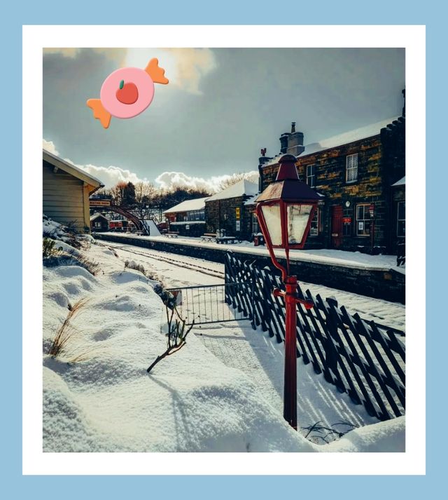 🇬🇧Winter atmosphere ❄️ in a small town in Yorkshire, England ~ 🕊️