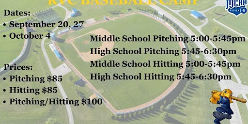 RVC Baseball Camp | Rock Valley College