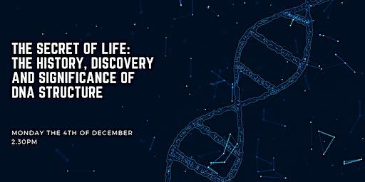 The Secret Of Life: The History, Discovery & Significance of DNA Structure | Surgeons' Hall Museum