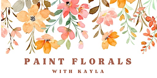 Watercolor Workshop - Florals | Bard and Baker Board Game Cafe