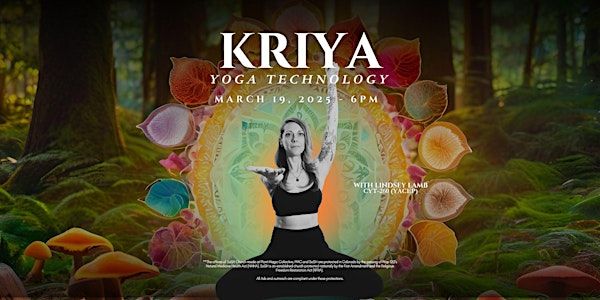 Kriya: Yoga Technology with Lindsey Lamb | Plant Magic Cafe