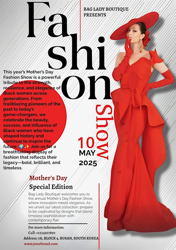 BAG LADY BOUTIQUE ANNUAL MOTHERS DAY SHOW | Noelle's