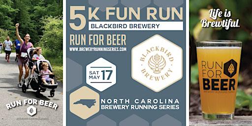 5K Beer Run x Blackbird Brewery | 2025 NC Brewery Running Series | Blackbird Brewery
