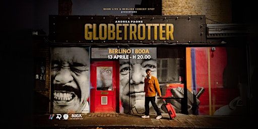 Andrea Paone - Globetrotter Stand up comedy in italiano a Berlino | 800A Bar & Cabaret