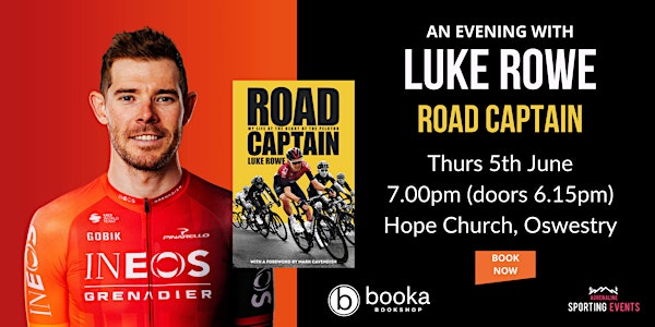 An Evening with Luke Rowe - Road Captain | Hope Church Oswestry