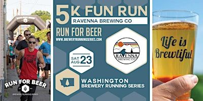 5k Beer Run x Ravenna Brewing | 2025 WA Brewery Running Series | Ravenna Brewing Co