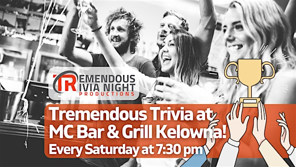 Kelowna Saturday Night Trivia at MC Bar & Grill! | Mission Creek Golf Club