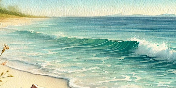 Watercolor Ocean Workshop – Riverview SUNFEST Special! | Stuido Ji ( Ji Art stuio)