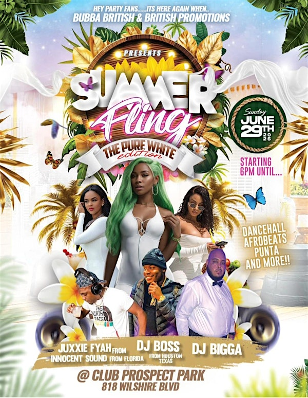 SUMMER FLING THA PURE WHITE EDITION | 818 Wilshire Blvd
