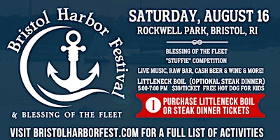 12th Annual Bristol Harbor Festival & Blessing of the Fleet | Rockwell Park