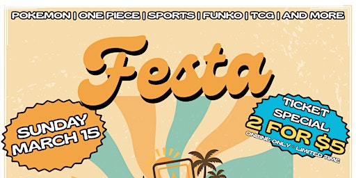 CARDFESTA  VAUGHAN MARCH 15TH!!! (GTA Card Show-Pokemon, TCG, Sports Cards) | Terrace Event Venue