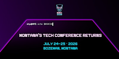 Big Sky Dev Con 2026 | Strand Union Building