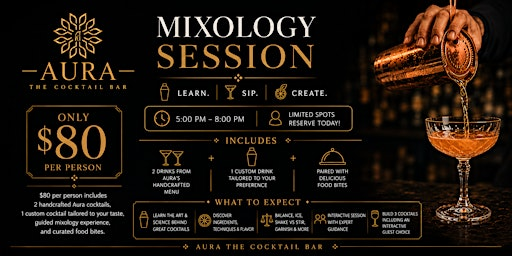 Aura Mixology Sessions | Aura The Cocktail Bar