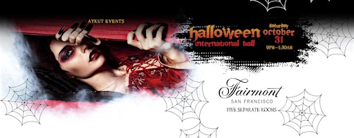 Fairmont Hotel San Francisco MEGA HALLOWEEN Party | FAIRMONT HOTEL