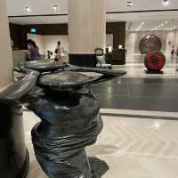 Famous artworks at Shangri-La Singapore 