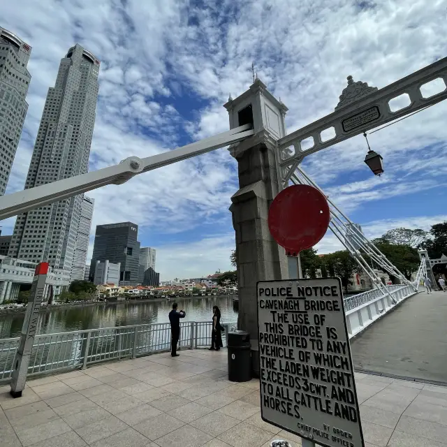 Suspension bridge in Singapore 