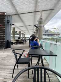 🥰對住無敵海景悠閒嘆咖啡☕️