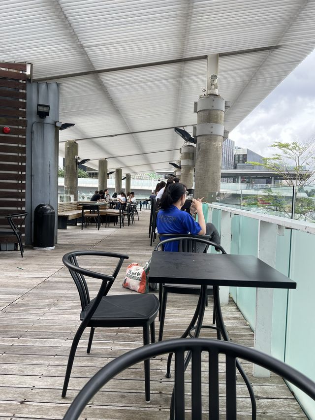 🥰對住無敵海景悠閒嘆咖啡☕️
