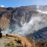 箱根景點:大涌谷-硫磺沸騰火山山谷