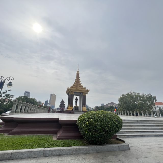 Independent movement in Phnom Penh, Cambodia 