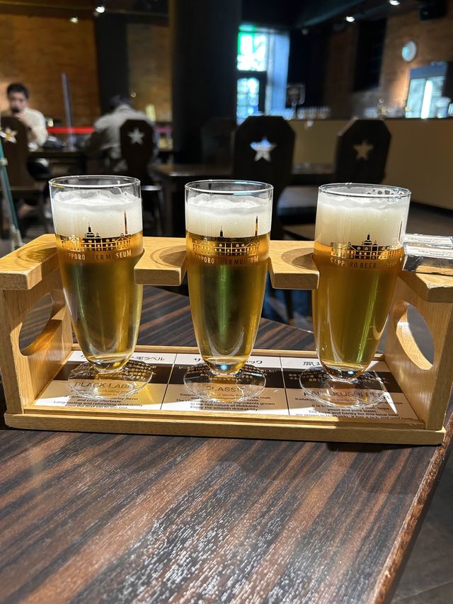 【北海道・札幌】札幌ビール博物館でビール試飲