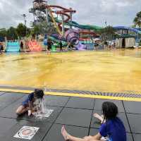 Wet & Wild water fountains