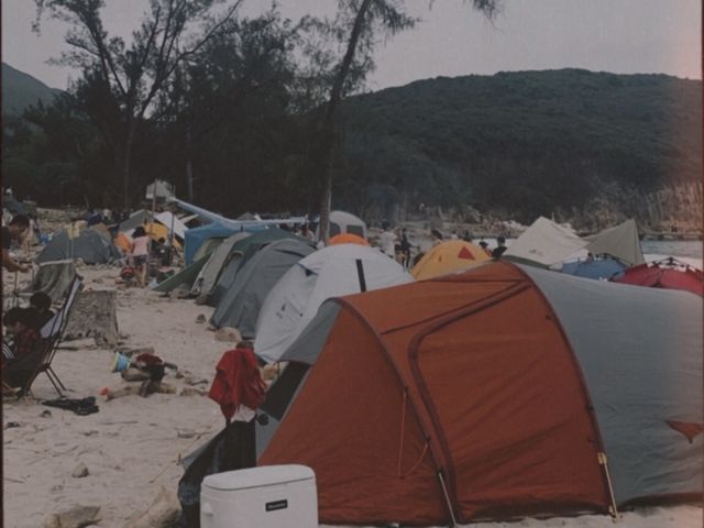 白腊灣露營上 