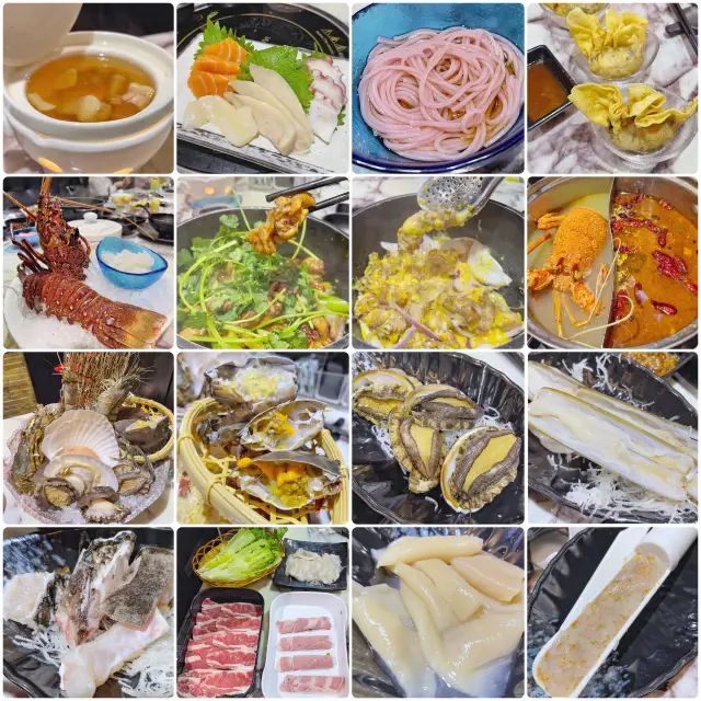 超豐富🤩任食🐓雞煲🦞海鮮火鍋🍲