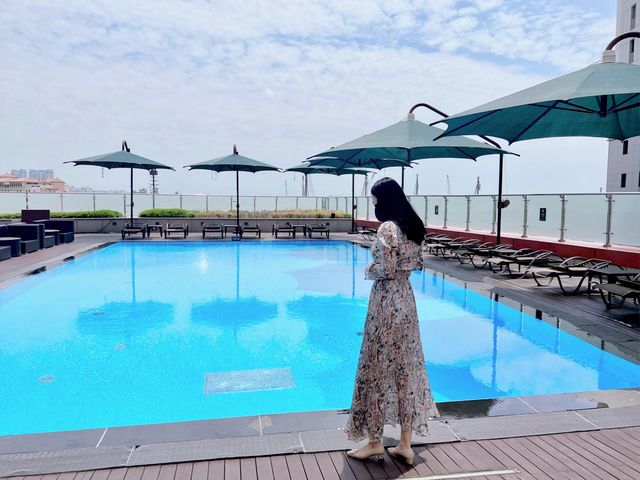 🇰🇷태닝하기 좋은 야외 swimming pool ~👙