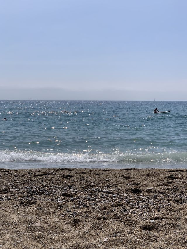 바르셀로나 바다는 바르셀로네타 해변 🌊