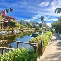 Beautiful Italian-inspired canal in LA