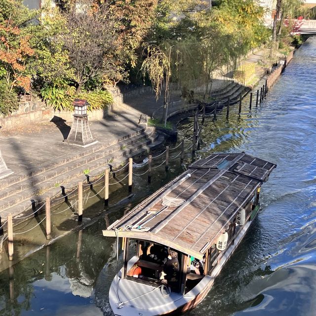 【京都】伏見の街並みを船から