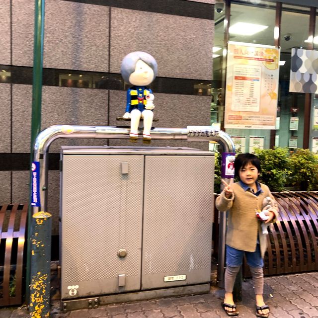鬼太郎にあえる？天神通り商店街