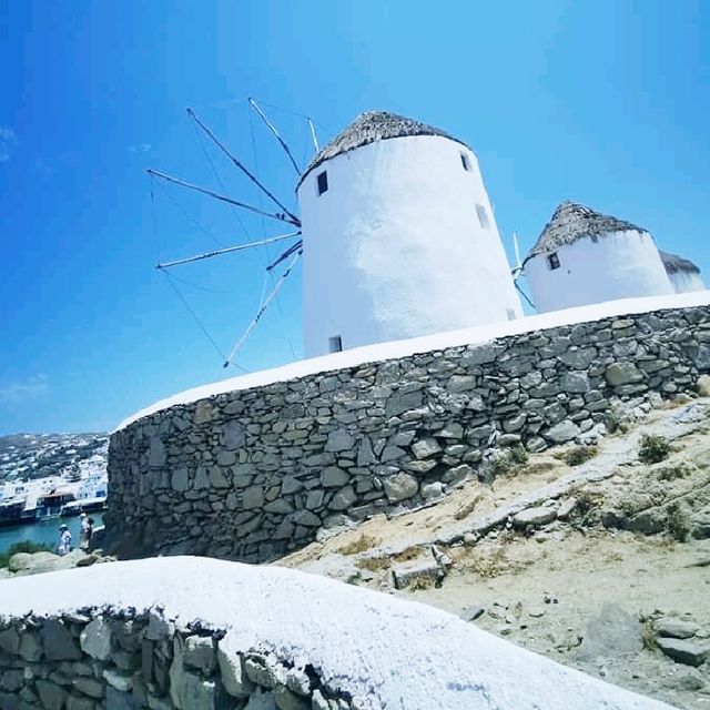 Kato Mili Windmills, Mykonos