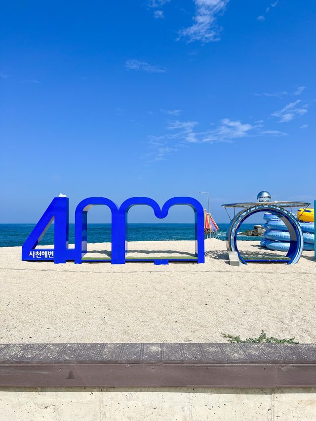 푸른바다가 매력적인 강릉 사천해변🌊