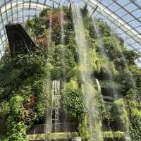 Marvelous tallest indoor waterfall