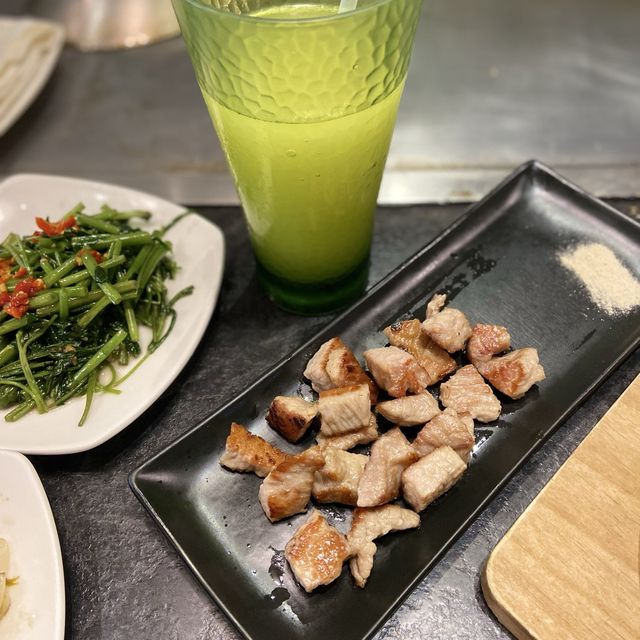［台北/中山］hot7新鐵板料理 台北長安東店｜王品最平價鐵板燒之原塊牛排好好吃(っ'ヮ'c)