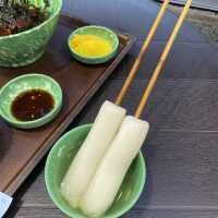 부산 여행 부평깡통시장 사거리분식 비빔당면 물떡
