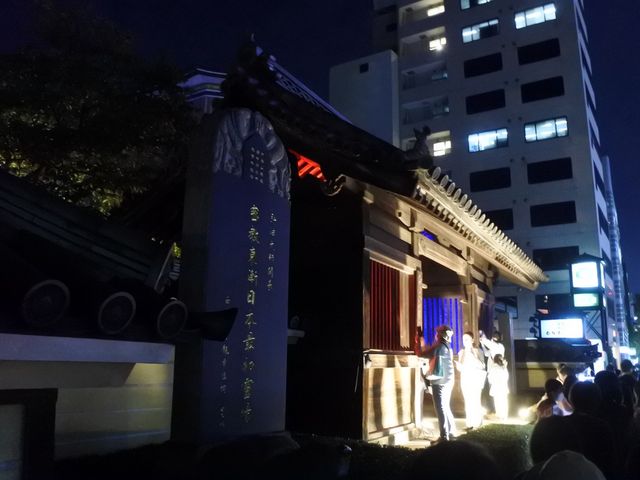 博多旧市街ライトアップウォーク2022「博多千年煌夜」『東長寺』