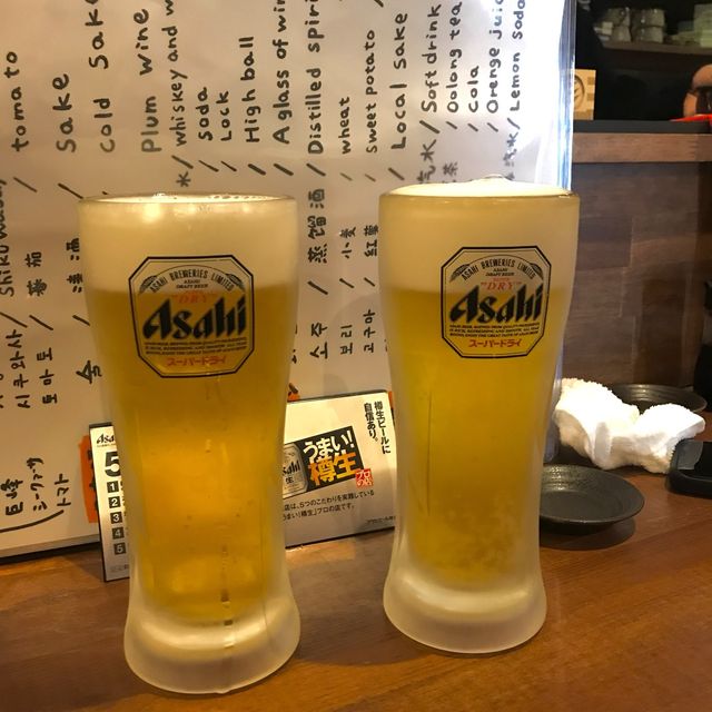 오사카 현지 이자카야 맛집 + 밤거리 산책 = 완벽🍺