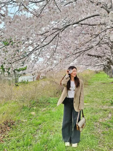 부산 벚꽃터널은 여기, 맥도공원🌸