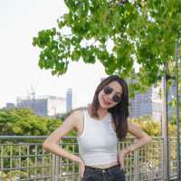 ไปถ่ายรูปสะพานเขียว ฟีลญี่ปุ่น สวนลุม-สวนเบญจกิตติ