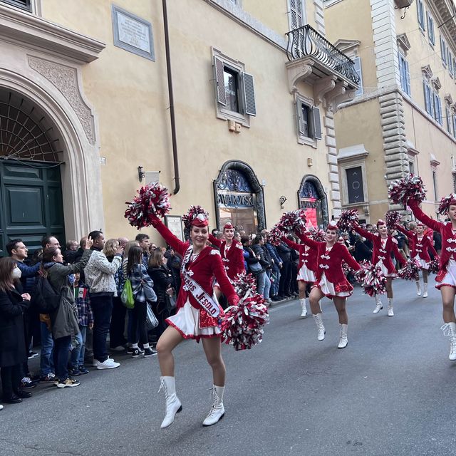 Roma new year parade