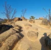 Seoul City View at Ansan Mountain