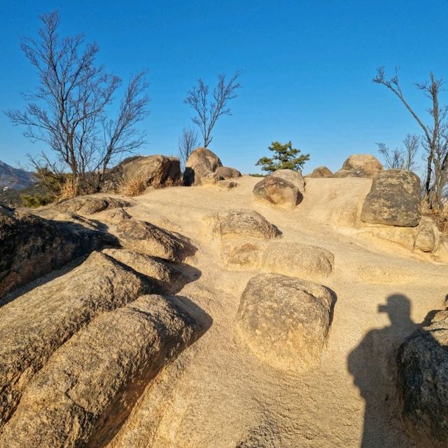 Seoul City View at Ansan Mountain