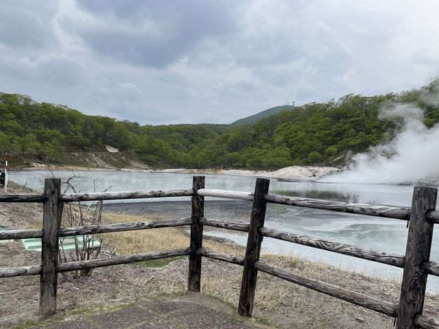 【登別温泉町】北海道の観光地！大湯沼