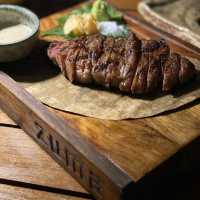 Japanese fusion with lively atmosphere